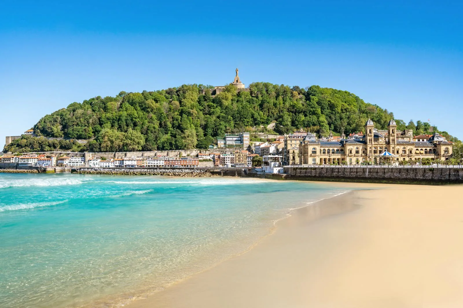 Qué ver en San Sebastián - Playa de la Concha y Urgull
