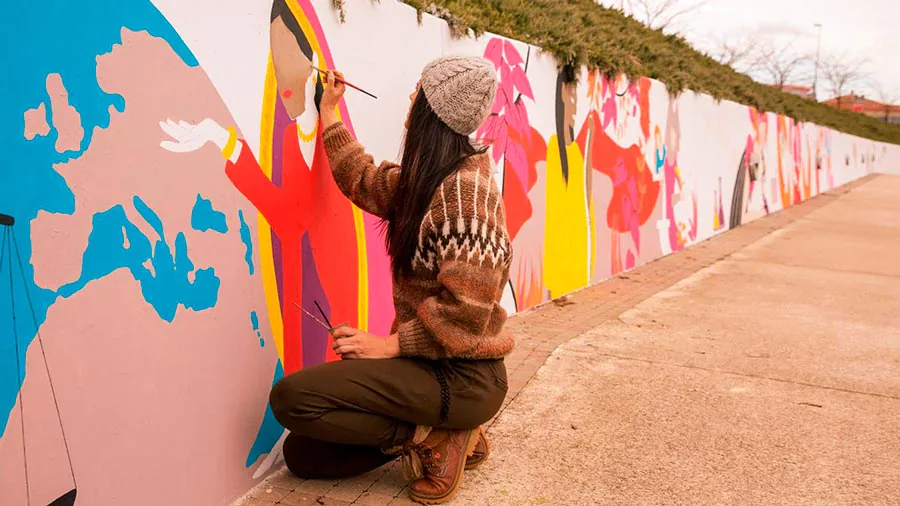 Qué ver en Pamplona en un día - Ruta de los Murales